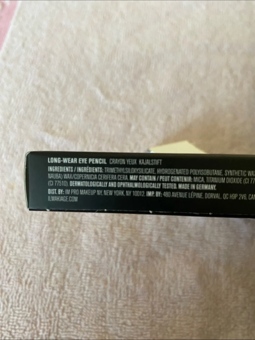 IL MAKIAGE Long Wear Eye Pencil- Batman NIB